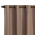 Cortina Blackout PVC corta 100% a luz 2,20 m x 1,30 m Lisa - Avelã