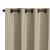 Cortina Blackout PVC corta 100% a luz 2,20 m x 1,30 m Lisa - Bege