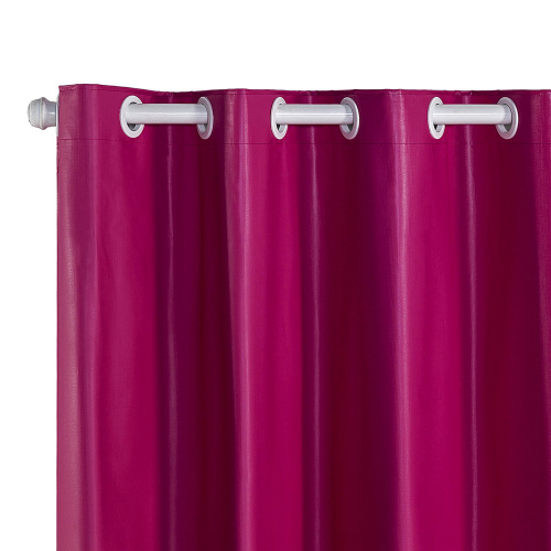 Cortina Blackout PVC corta 100% a luz 2,80 m x 1,60 m - Pink