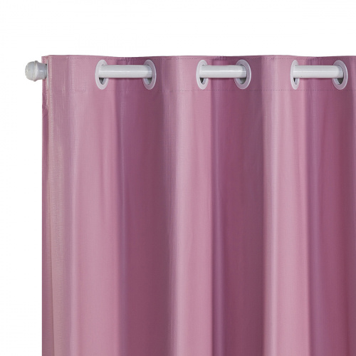 Cortina Blackout PVC corta 100 % a luz 2,80 m x 2,80 m - Rosa
