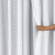 Cortina Tecido Blecaute com Voil Xadrez 2,70 m x 2,30 m Branco