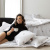 Edredom King Percal 150 Fios Algodão (Capa Duvet + Refil) Coleção Essencialle Café ou Vinho? - Marina