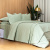 Edredom Percal 200 fios 100% Algodão Solteiro Dupla Face TLJ Liso Verde Menta - Marina