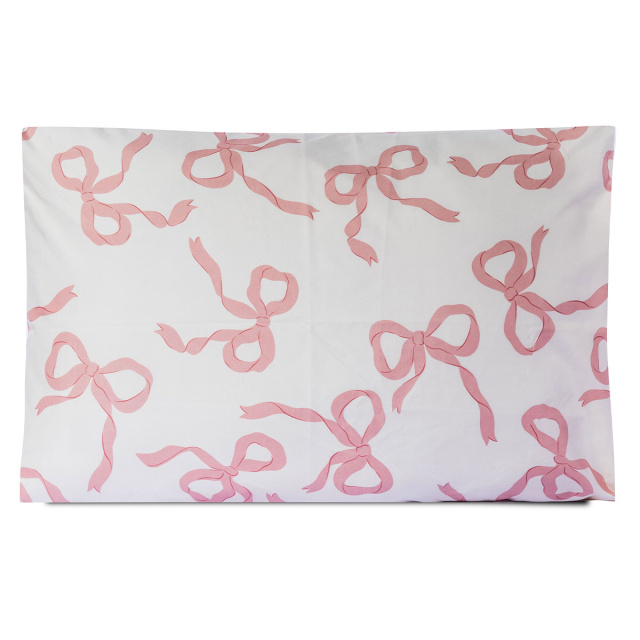 Fronha avulsa 200 Fios Jazz Estampado Laços - Marina