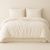 Fronha Avulsa Percal 200 Fios Liso 100% algodão com vivo Colorlife Off White - Marina
