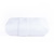 Jogo de lençol casal percal 200 fios com ponto palito 3 peças (fronhas + lençol de cobrir) Branco