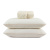 Jogo de Lençol com elástico percal 200 fios 100% Algodão King 3 Peças Colorlife Off White - Marina