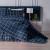Jogo de lençol Essencialle casal padrão 3 peças Grid Marinho