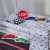 Jogo de lençol Mini Cama Montessoriano 3 Peças Coleção Moderninhos 100% Algodão Percal 150 Fios - Racing Cars
