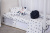 Jogo de lençol Mini Cama Montessoriano 3 Peças Coleção Moderninhos 100% Algodão Percal 150 Fios - Space