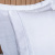 Jogo de lençol percal 200 fios com ponto palito Solteiro 3 peças completo Branco - Marina
