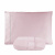 Jogo de lençol Solteiro percal 200 fios com ponto palito 2 peças (fronha + lençol de cobrir) Rosê
