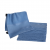 Kit 12 Toalhas de Lavabo 100% Algodão Mão Coleção Social Azul Indigo