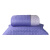 Kit Coordenado 7 Peças Casal King 200 Fios (Cobre Leito + Jogo de lençol) Jazz Liso - Lavanda/Lilás