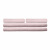 Kit de Capas de Rolinho para Berço 4 peças 100 % Algodão - Grid Rosa