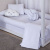 Kit Montessoriano Mini cama Moderninhos Rolinho 4 peças 100% algodão- White