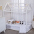 Kit Montessoriano Mini cama Moderninhos Rolinho 4 peças 100% algodão- White