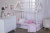 Kit Quarto Completo Mini Cama 24 Peças Percal 100% Algodão - Rosa