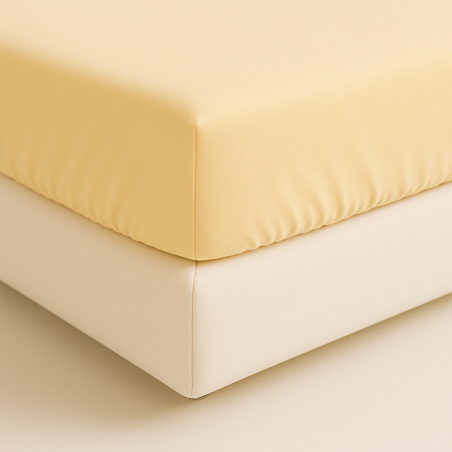 Lençol Avulso elasticado Percal 200 Fios 100% Algodão Casal Padrão Colorlife Saara - Marina