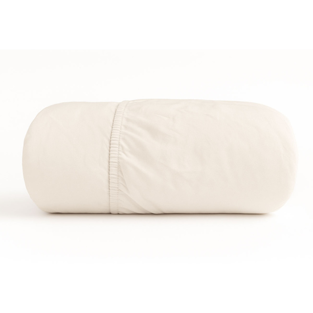 Lençol Avulso elasticado Percal 200 Fios 100% Algodão King Colorlife Off White - Marina