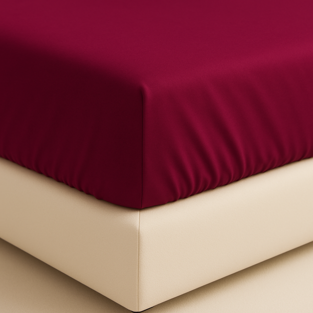 Lençol Avulso elasticado Percal 200 Fios 100% Algodão King Colorlife Rubelita - Marina
