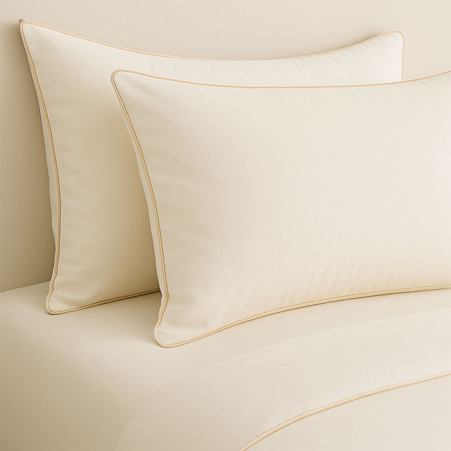 Lençol Avulso elasticado Percal 200 Fios 100% Algodão Queen Colorlife Off White - Marina