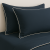 Lençol Avulso sem elástico Percal 200 Fios 100% Algodão Liso Casal Colorlife Azul Marinho - Marina