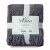 Manta Tricot texturizada com franjas 1,27 x 1,52m Cinza - Marina