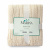 Manta Tricot texturizada com franjas 1,27 x 1,52m Cru - Marina