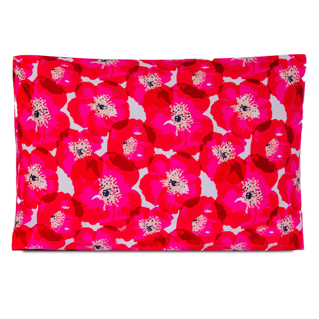 Par de Fronha 200 Fios Jazz Estampado Maxi Floral Pink - Marina