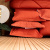Par de Fronha Percal 200 Fios 100% Algodão TLJ Liso Terracota - Marina