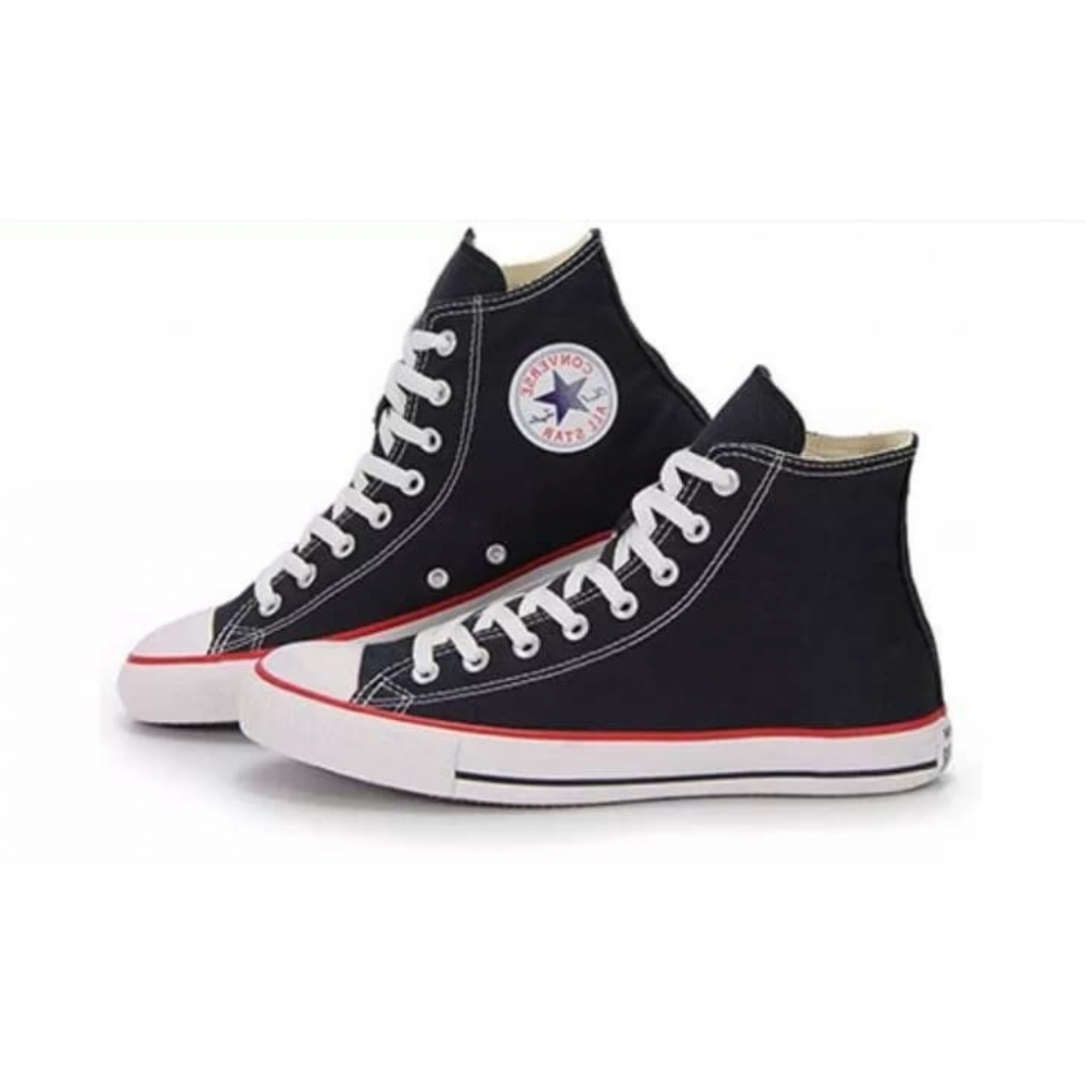 Loja Edr - Tênis Converse All Star Cano Alto - Preto/Preto - lojaedr