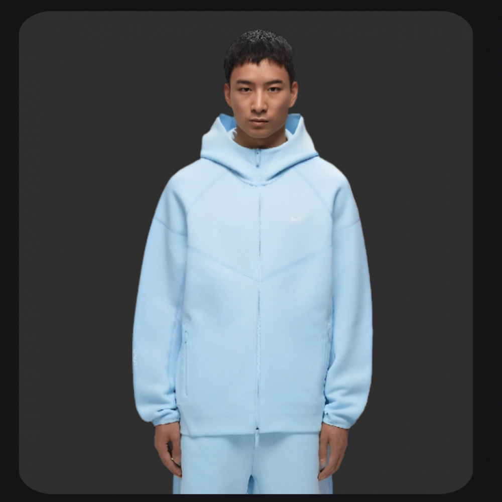 NOCTA x Nike Jaqueta Tech Fleece Full-zip Cobalt Blue Tint - CssDrop