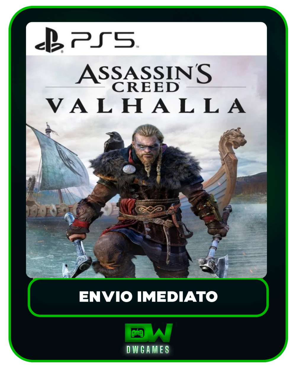 Valhalla Ps5 Assassin's Creed Valhalla - PS5 - AC Valhalla - Edição Padrão - Mídia ...