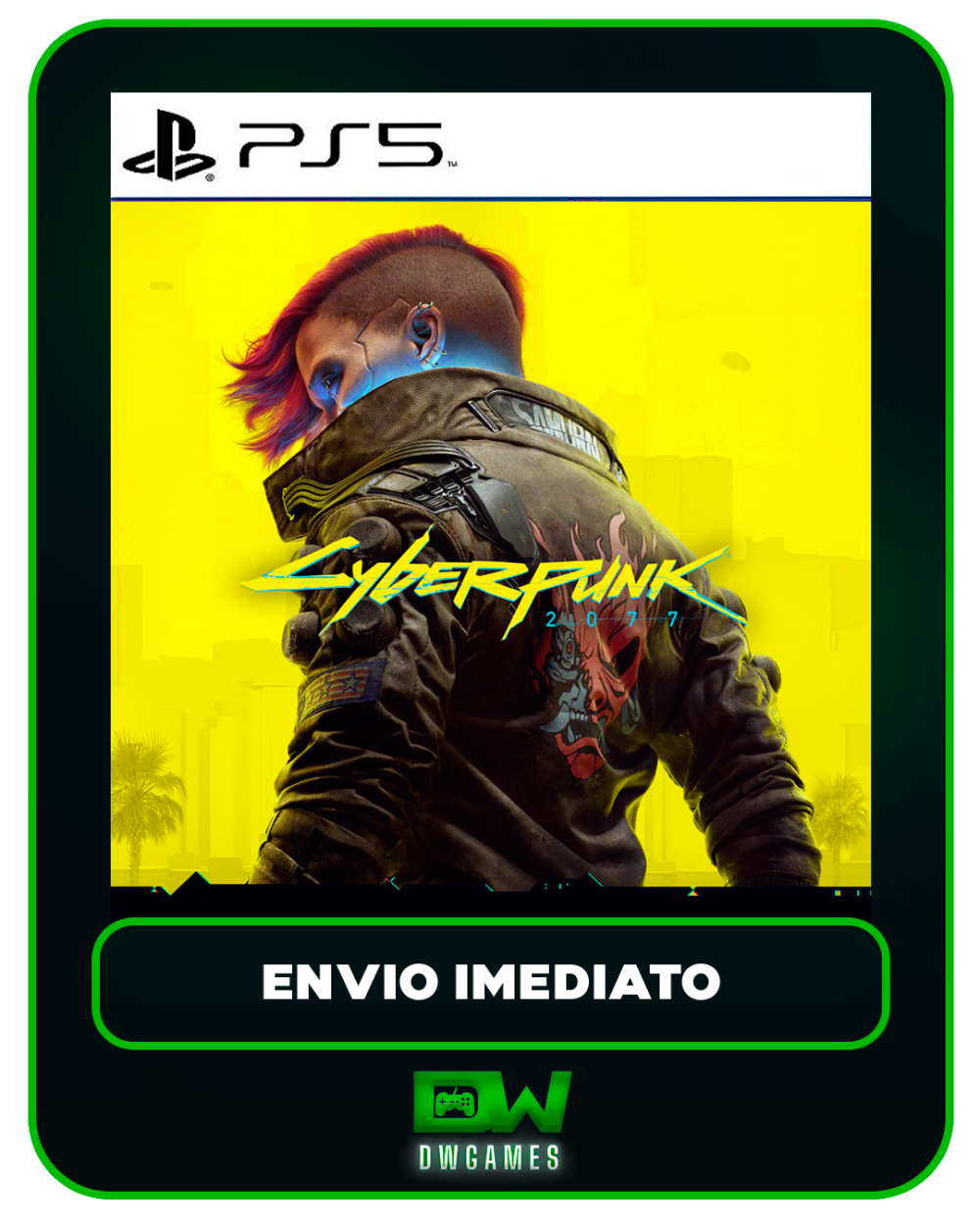 Cyberpunk 2077 - PS5 - Edição Padrão - Mídia Digital - Dw Games