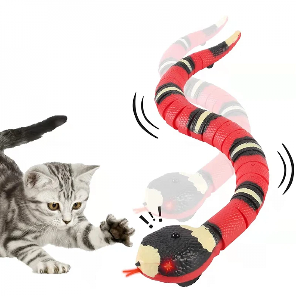 Brinquedos Inteligentes Do Gato Que Detectam O Jogo Eletrônico Automático  Interativo Do Gato Da Serpente Que Teasering Brinquedos Do Gatinho  Recarregável De Usb Para Gatos Cães Pet - Brinquedos Para Gatos - AliExpress