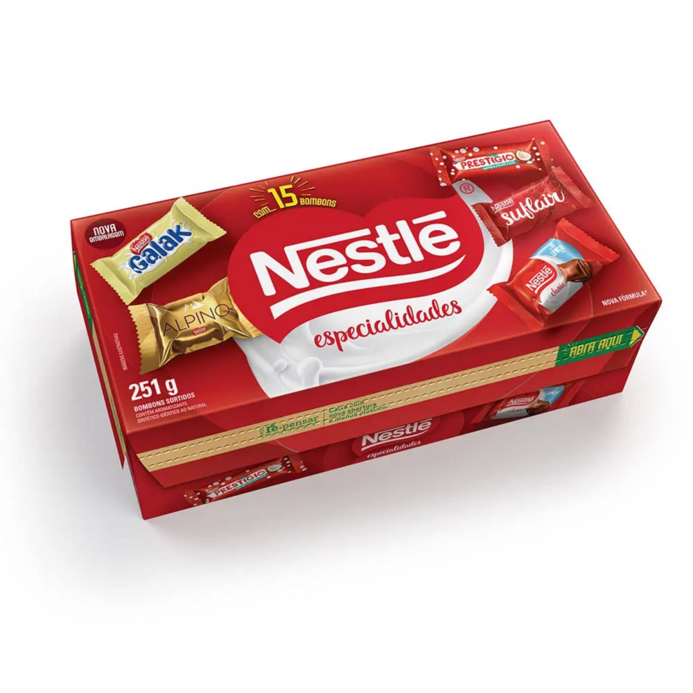 Caixa Bombom Nestlé Especialidades 251g Eclipse Imports 7164