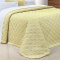 Cobre Leito Cloe 200 Fios 100% Algodão 03 Peças Queen Amarelo