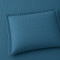 Cobre Leito King com 2 Porta Travesseiros Matelassê Percal 300 fios Basic Marinho