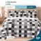 Colcha Cobre Leito Casal Luna Micropercal 300 Fios Matelado Estampado com 2 Porta-Travesseiros - Estampa 002