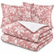 Colcha Cobre Leito Casal Luna Micropercal 300 Fios Matelado Estampado com 2 Porta-Travesseiros - Estampa 003