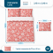 Colcha Cobre Leito Casal Luna Micropercal 300 Fios Matelado Estampado com 2 Porta-Travesseiros - Estampa 003