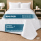 Colcha Cobre Leito Casal Padrão Basic Micropercal 400 Fios Matelado com 2 Porta-Travesseiros - Branco