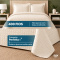 Colcha Cobre Leito King Basic Micropercal 400 Fios Matelado com 2 Porta-Travesseiros - Marfim