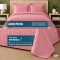 Colcha Cobre Leito King Basic Micropercal 400 Fios Matelado com 2 Porta-Travesseiros - Rosê