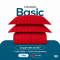 Colcha Cobre Leito King Basic Micropercal 400 Fios Matelado com 2 Porta-Travesseiros - Vermelho