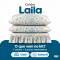 Colcha Cobre Leito Laila Casal 400 Fios Estampada com Babado e Porta-Travesseiro - 05