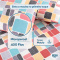 Colcha Cobre Leito Laila King 400 Fios Estampada com Babado e Porta-Travesseiro - 01