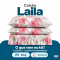 Colcha Cobre Leito Laila King 400 Fios Estampada com Babado e Porta-Travesseiro - 02
