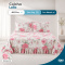 Colcha Cobre Leito Laila King 400 Fios Estampada com Babado e Porta-Travesseiro - 02